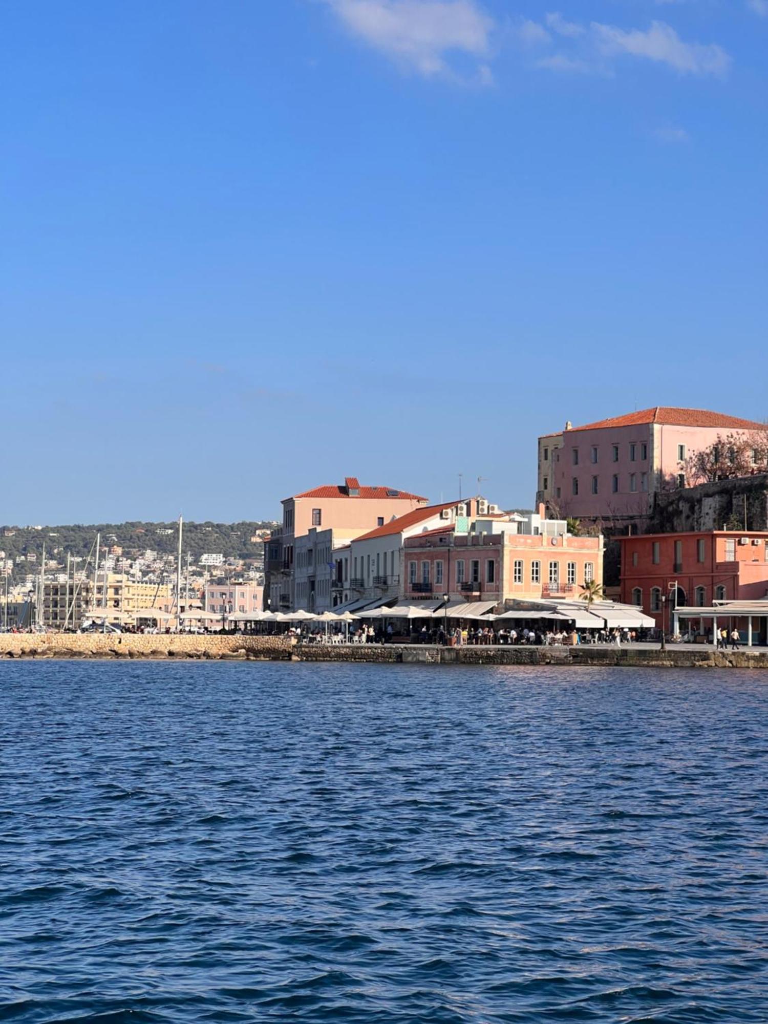 Almyrida Sands luxury stone villa Xirostérnion Esterno foto