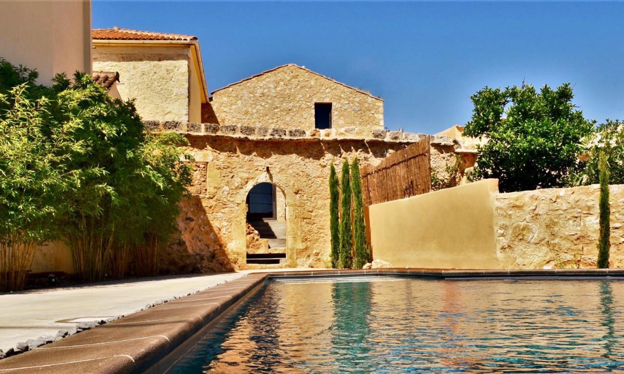 Almyrida Sands luxury stone villa Xirostérnion Esterno foto