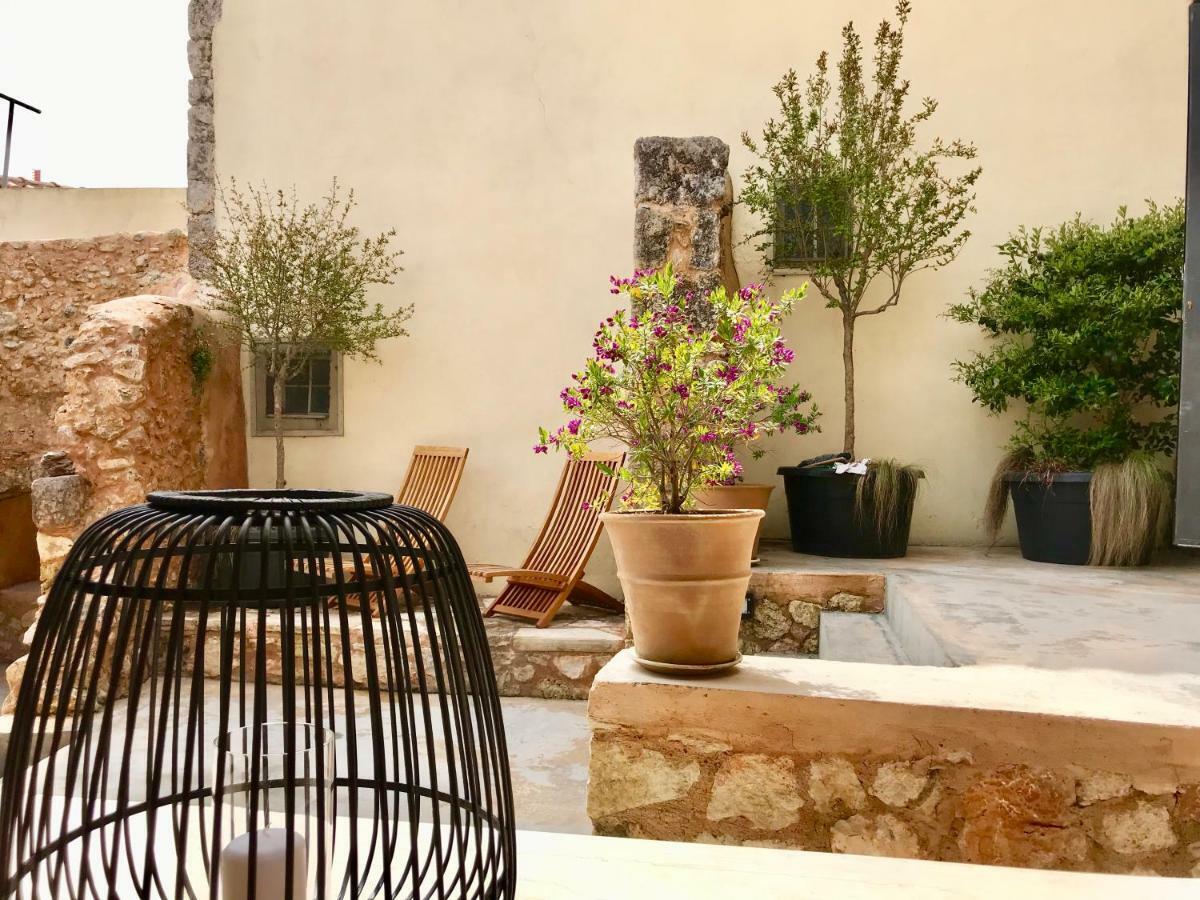 Almyrida Sands luxury stone villa Xirostérnion Esterno foto