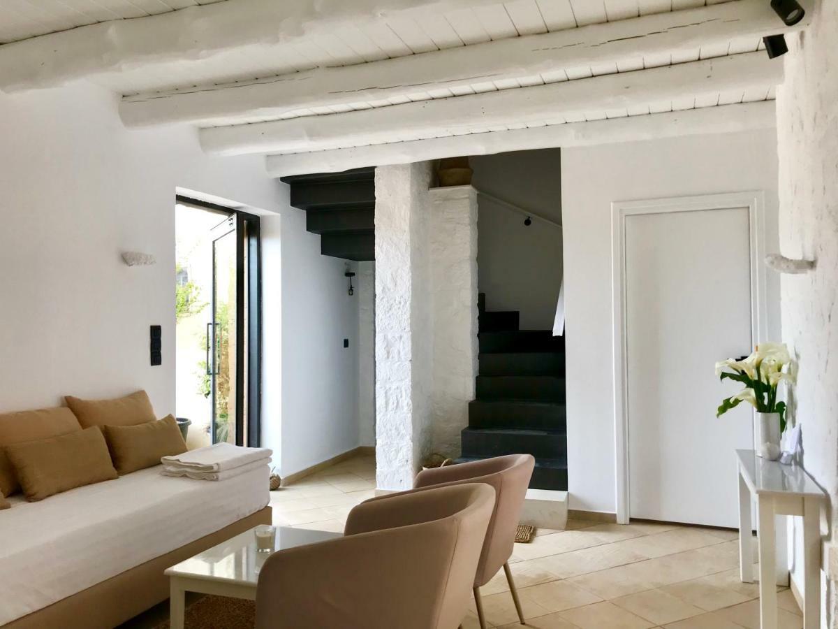 Almyrida Sands luxury stone villa Xirostérnion Esterno foto