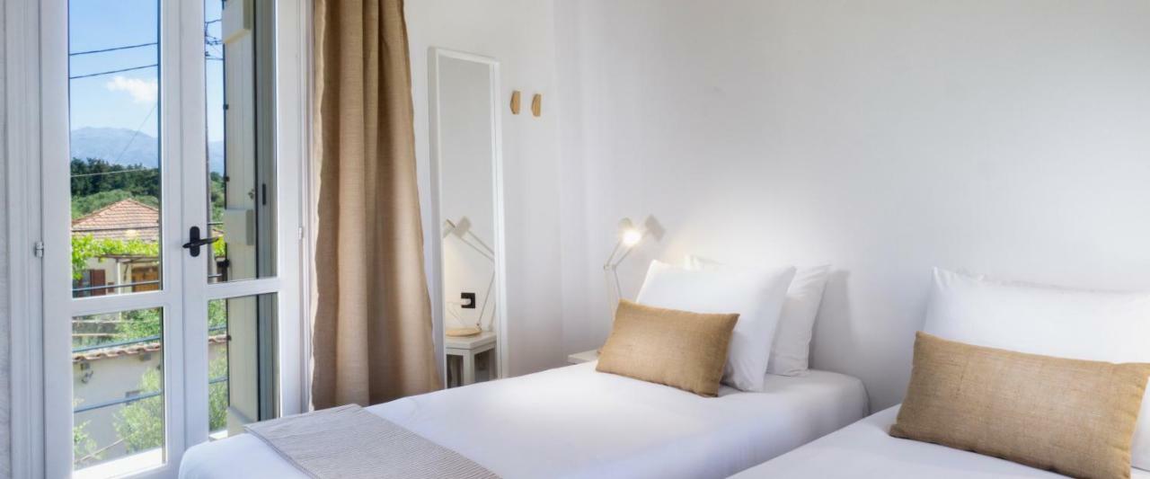 Almyrida Sands luxury stone villa Xirostérnion Esterno foto