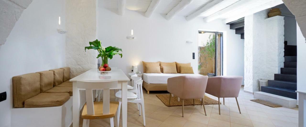 Almyrida Sands luxury stone villa Xirostérnion Esterno foto